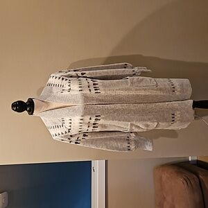 Abercrombie Fair Isles long Cardigan. S.  Soft and Cozy
